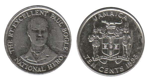 Jamaica Km146.1(Xf-Au) 10 Cents
