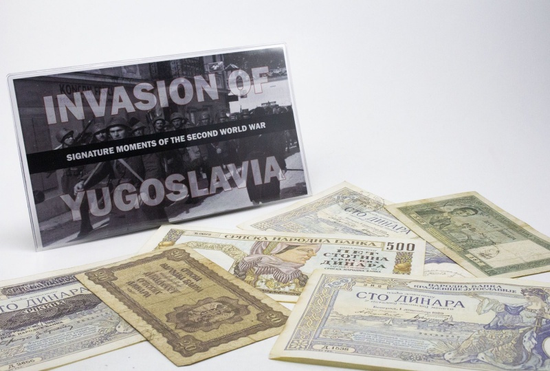 Wwii: Invasion Of Yugoslavia (Six Banknote) (Billfold)