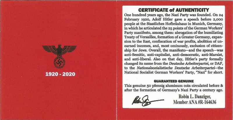 Nazi Party, 1920-2020 (Mini Album)