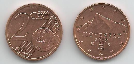 Slovak Republic Km96(U) 2 Cents