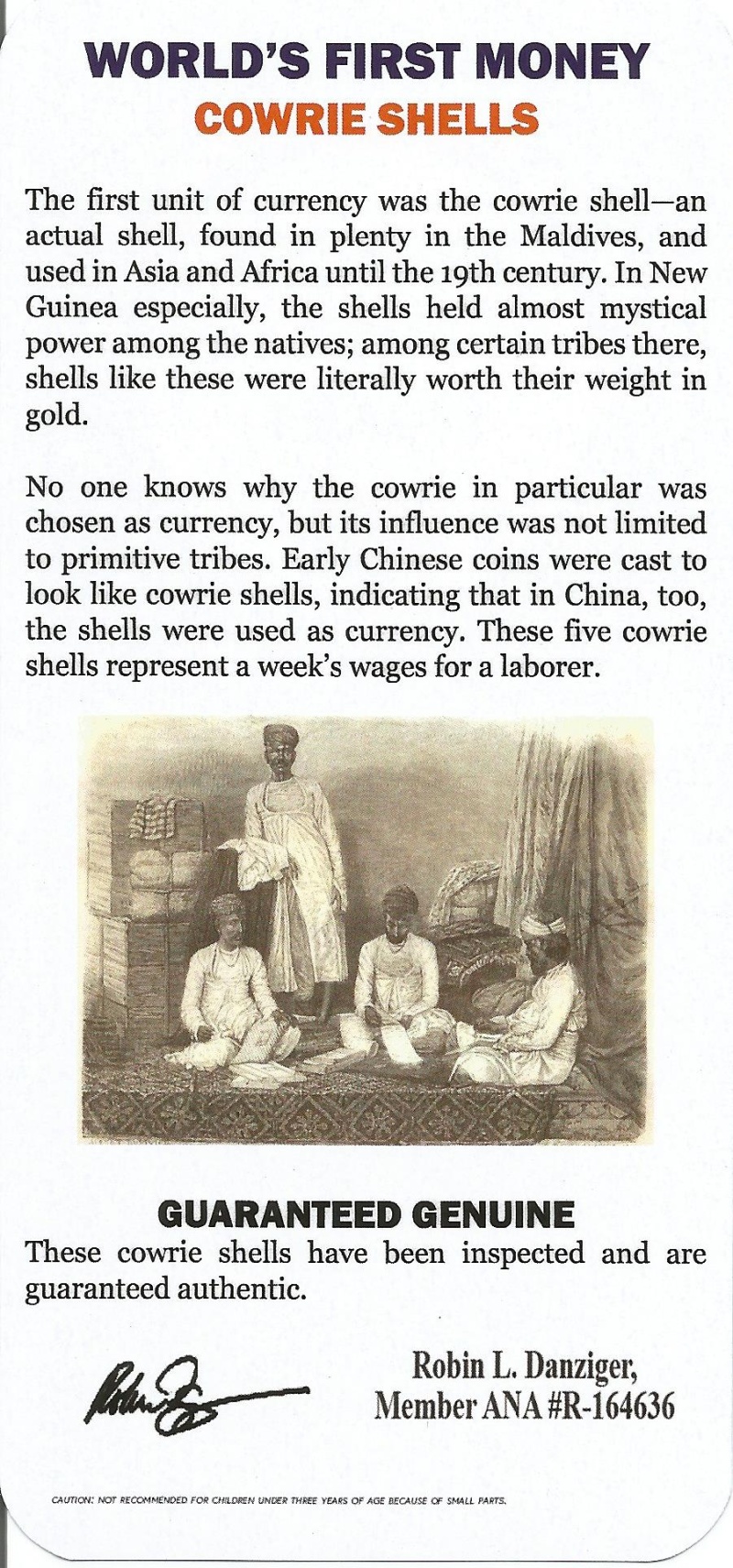 World’S First Money: Cowrie Shells