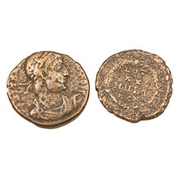 Constantine Dynasty: 1 Roman Bronze Coin (Album)
