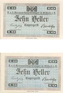 Austria Pcampbell1313(Au-U) 10 Heller Wwi Pow (Alchach)