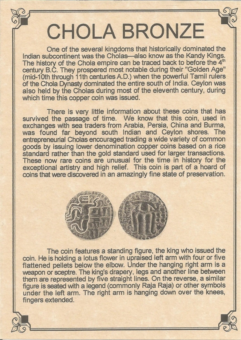 Chola Dynasty Coin (Album)