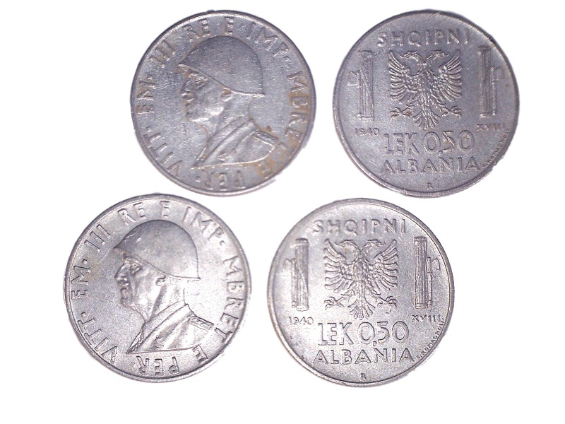 Albania Km30(Vf-Xf) .50 Lek