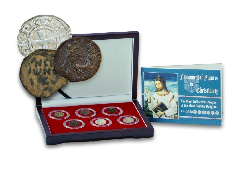 Monumental Figures In Christianity (Six-Coin Box)