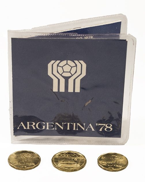 Argentina 20,50,100 Peso Soccer Set (Mini Album)(U)