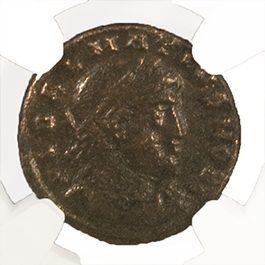 Roman Ae Of (Ad 335-337) Ngc(F)