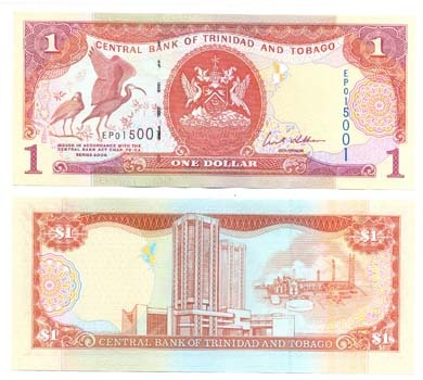 Trinidad & Tobago P46(U) 1 Dollar