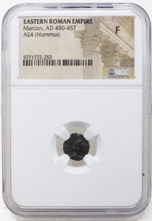 Roman Bronze Ae4 Of Ngc(F)