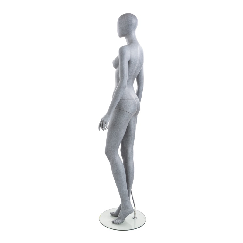 Female Mannequin - Oval Head, Arms by Side