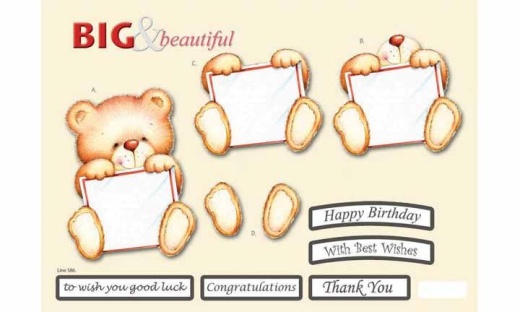 Craft Uk B&B Bear With Sign