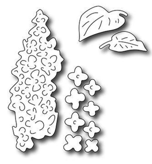 Frantic Stamper Precision Die - Mix N Match - Lilac (Set Of 4 Dies)