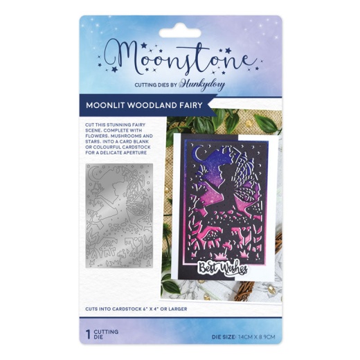 Moonstone Dies - Moonlit Woodland Fairy Die Set