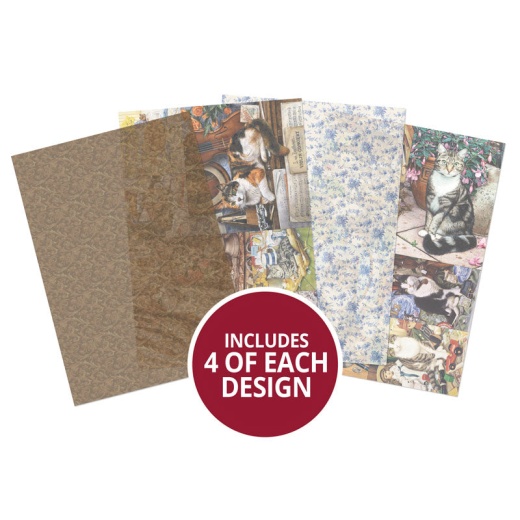 Purr-Fect Days Printed Parchment by Hunkydory Crafts