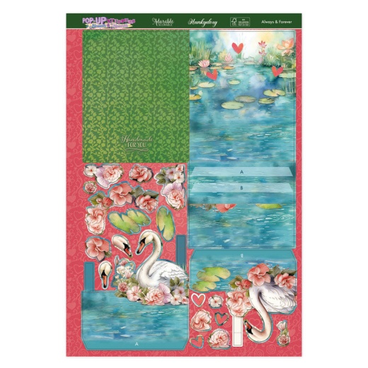 Pop-Up Stepper Card - Always & Forever