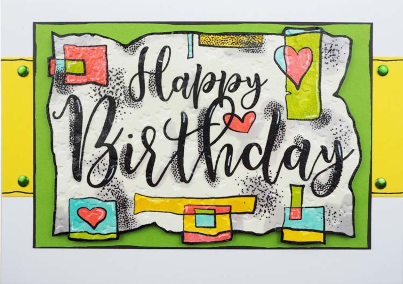 Woodware Clear Singles Birthday Strips