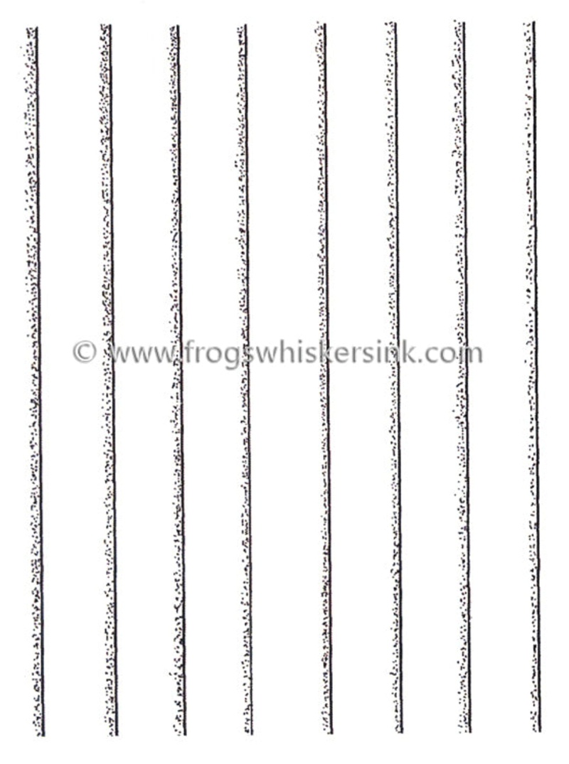 Frog's Whiskers Ink Stamp - Clapboard