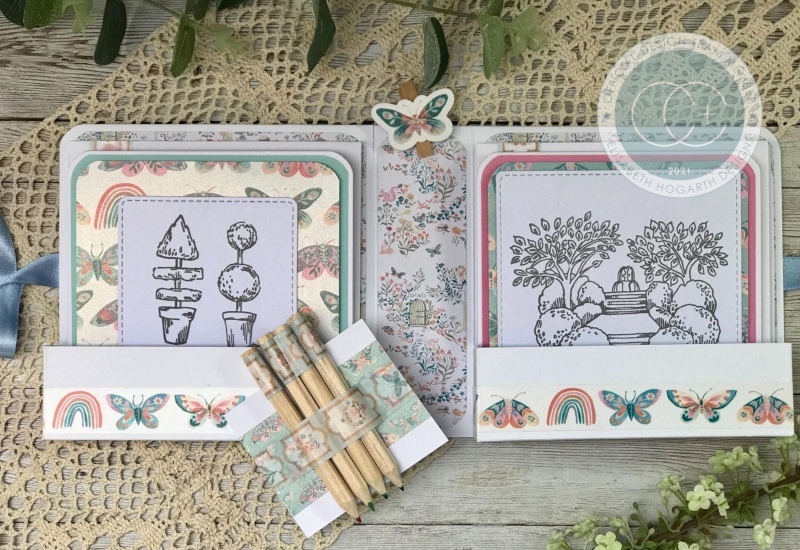 Craft Consortium Cottage Garden THE POTTING SHED Clear Stamps