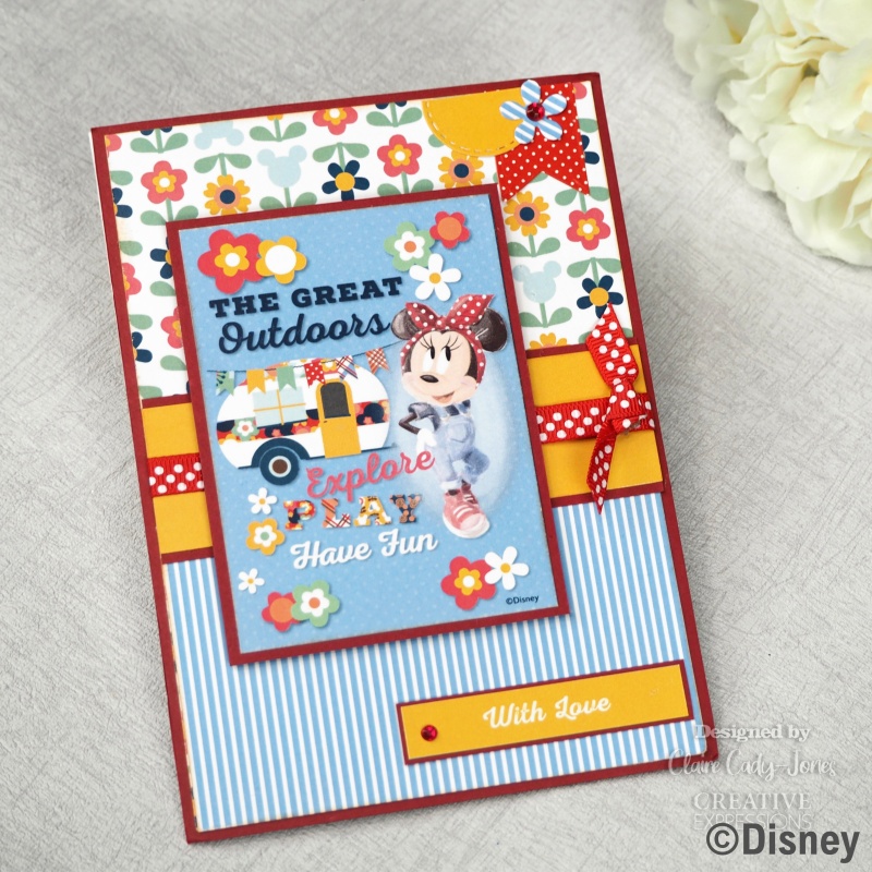 Mickey & Minnie Mouse - Card Making Pad