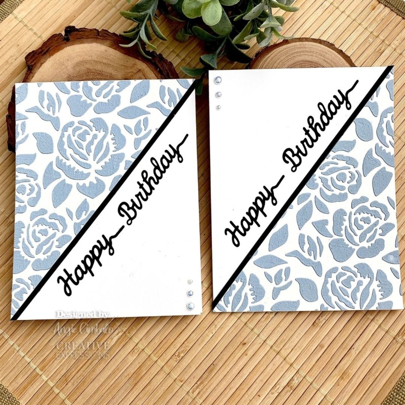 Creative Expressions One-Liner Collection Happy Birthday Craft Die