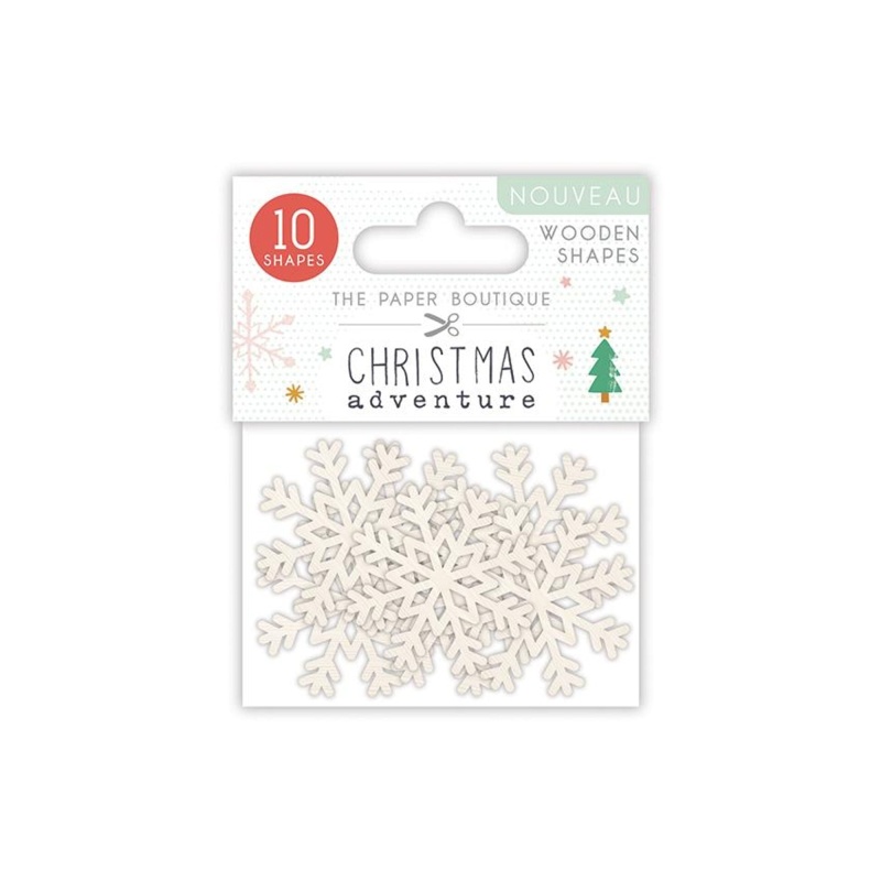 The Paper Boutique Christmas Adventure Wooden Shapes
