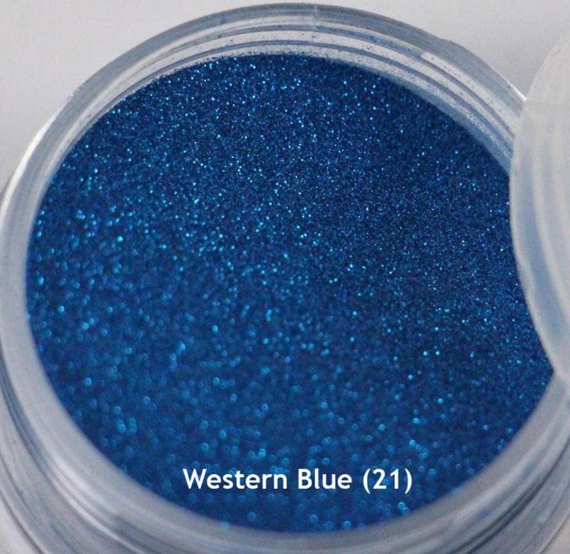 Cosmic Shimmer Polished Silk Glitter Western Blue