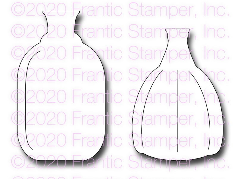 Frantic Stamper Precision Die - Vases
