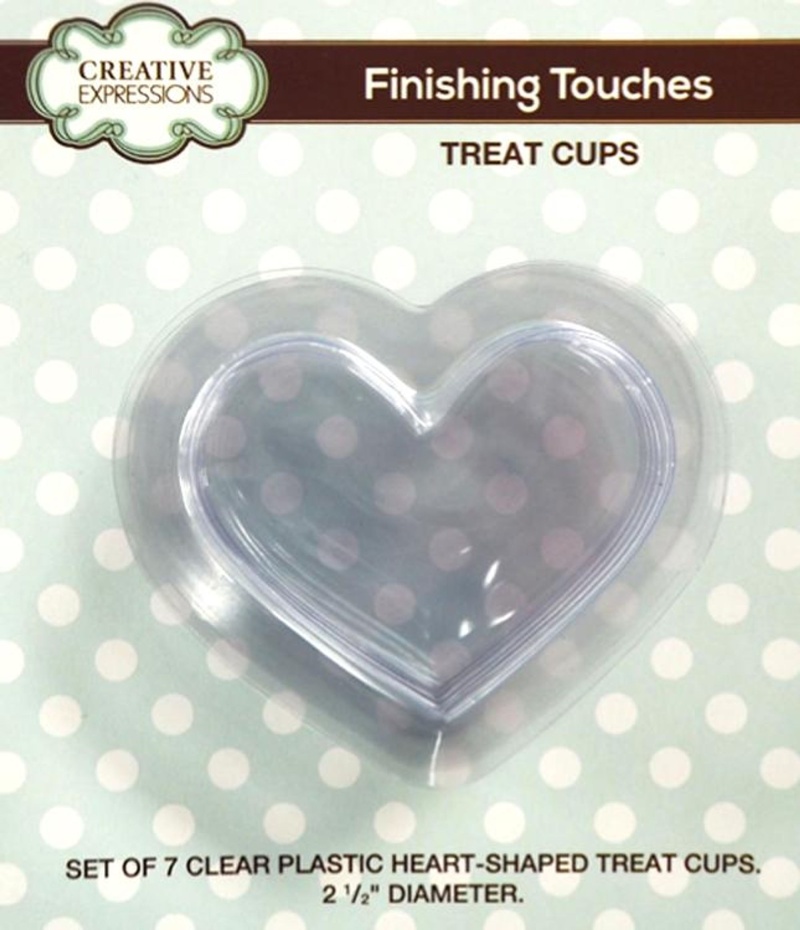 Creative Expressions - Heart Shaped Treat Cups