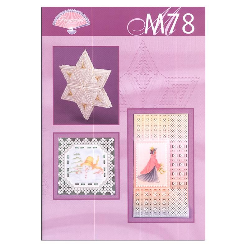 Pergamano Pattern Booklet M78 Christmas Projects Using Grids