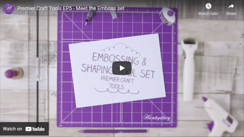 Premier Craft Tools - Embossing And Shaping Tool Set