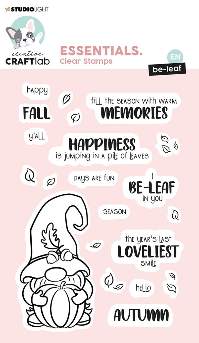 Ccl Clear Stamp Be-Leaf Essentials 105X148x4mm 21 Pc Nr.283