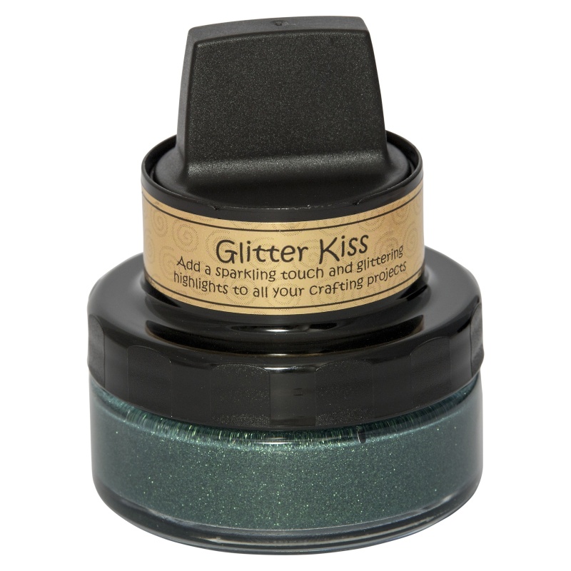 Cosmic Shimmer Glitter Kiss Hunter Green