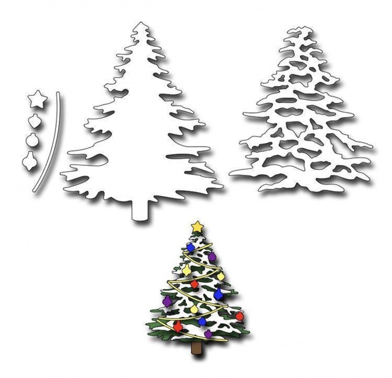 Frantic Stamper Precision Die - Christmas Tree