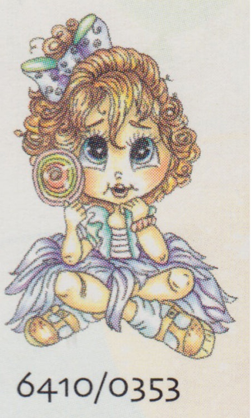 Joy! Crafts Clear Stamp - Girl/Lolly