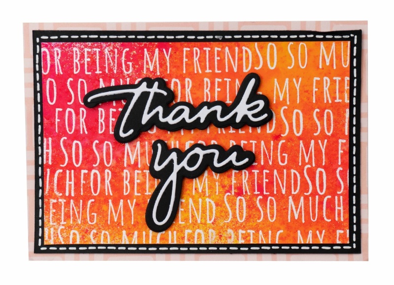 Sl Stamps & Cutting Die Beautiful And Thank You Essentials 148X191x1mm 17 Pc Nr.39