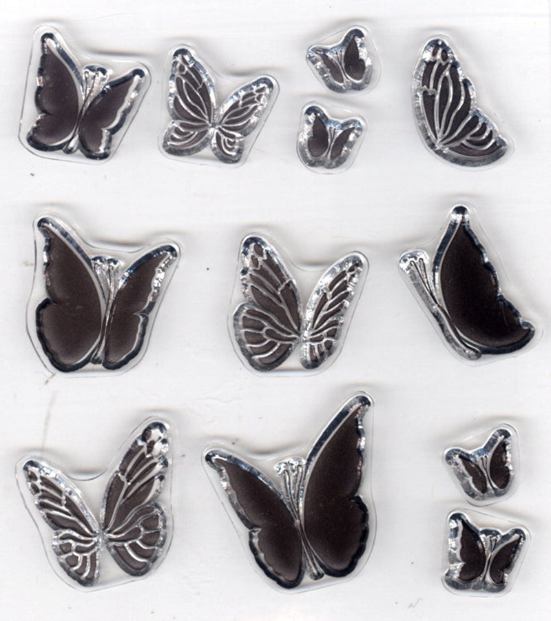 Lecreadesign Clear Stamp Small Butterflies