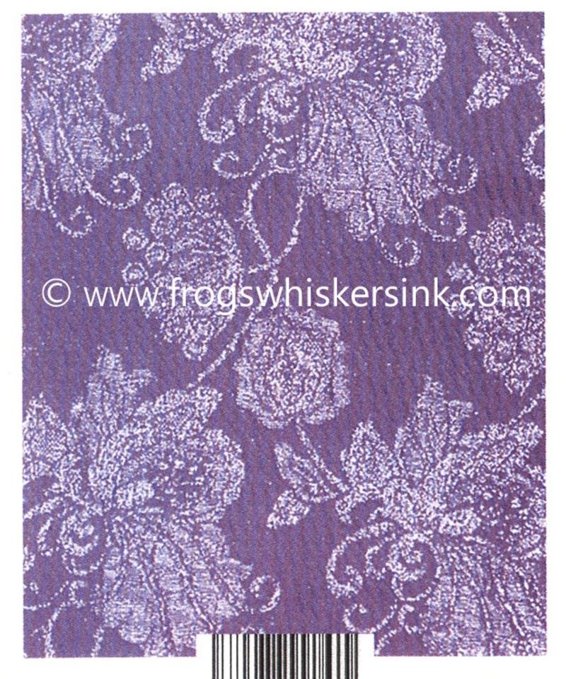 Frog's Whiskers Ink Stamps - Brocade Background