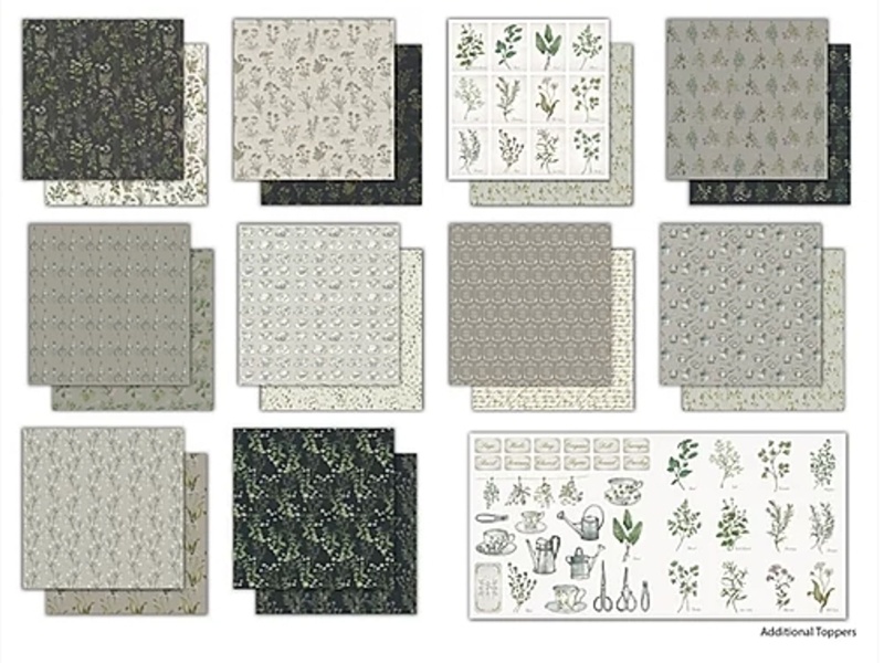 The Herbarium - 6X6 Paper Pad