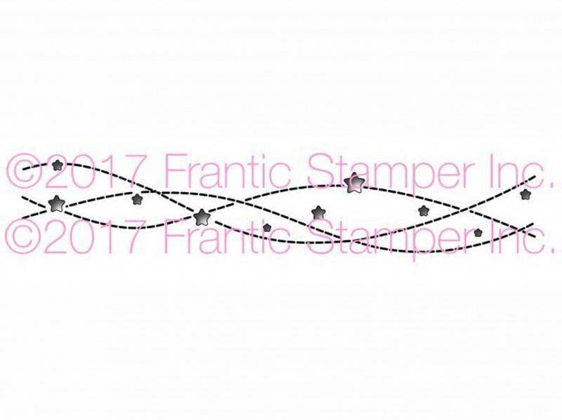 Frantic Stamper Precision Die - Streaming Stars