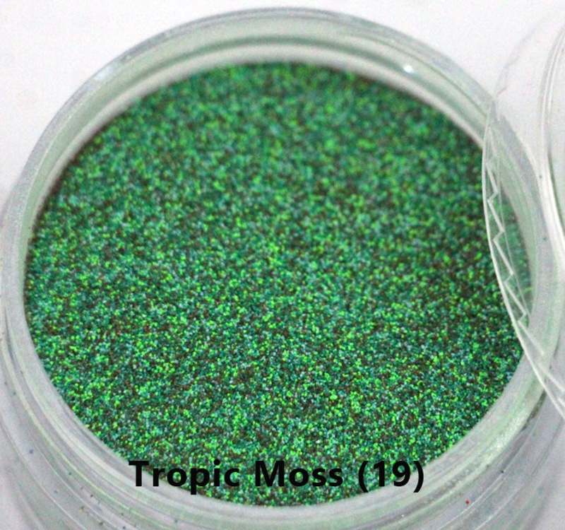 Cosmic Shimmer Blaze Embossing Powder Tropic Moss