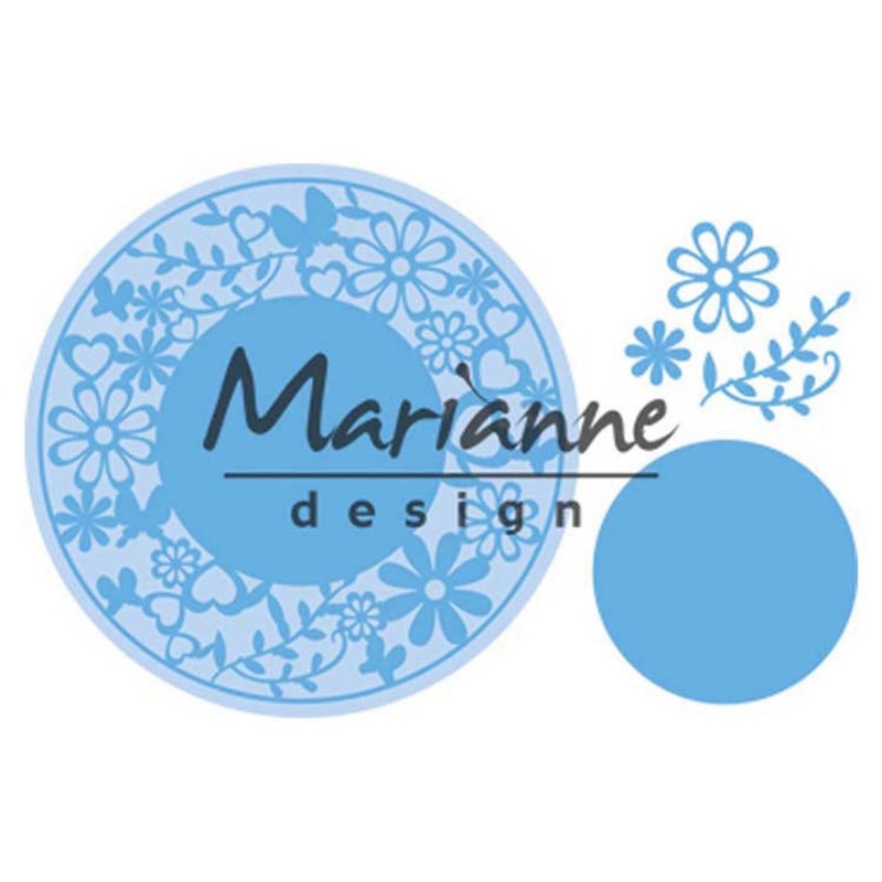 Marianne Design Creatables Flower Frame Round