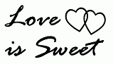 Frog's Whiskers Ink Stamp - Love Is Sweet