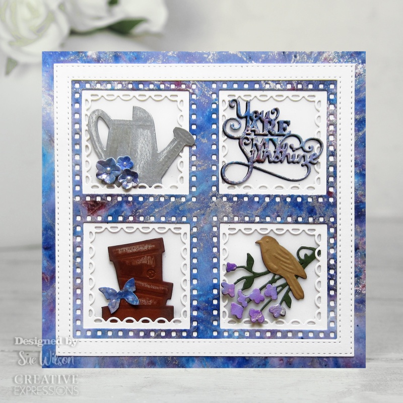 Creative Expressions Sue Wilson Squares Collection Square Aperture Craft Die