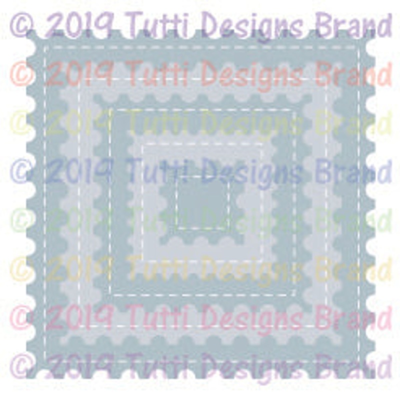 Tutti Designs - Dies - Stitched Postage
