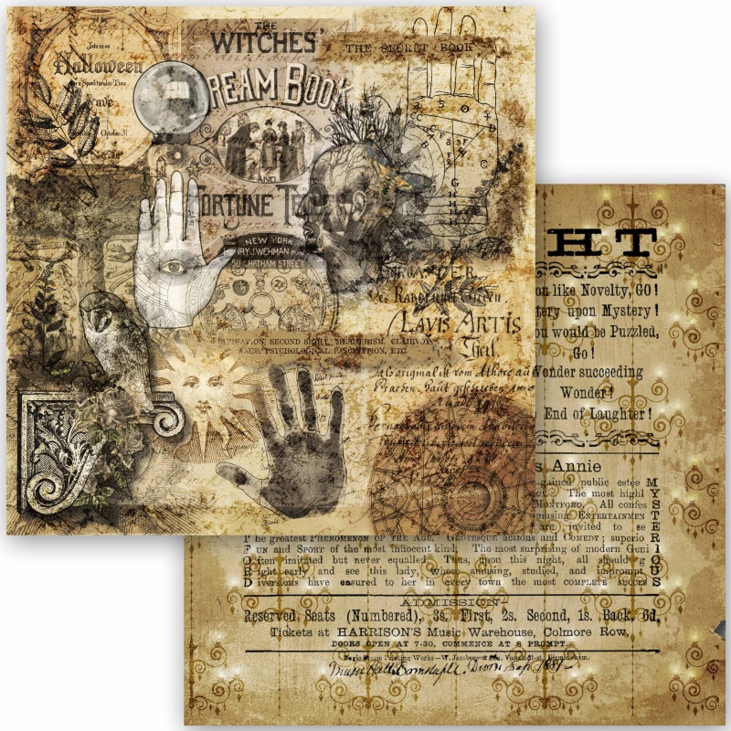 Halloween Collection Scrapbook Set - 12" X 12"