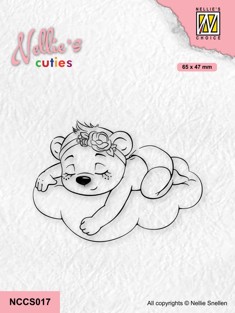 Nellie's Choice Clear Stamp Nellie's Cuties - In Dreamland