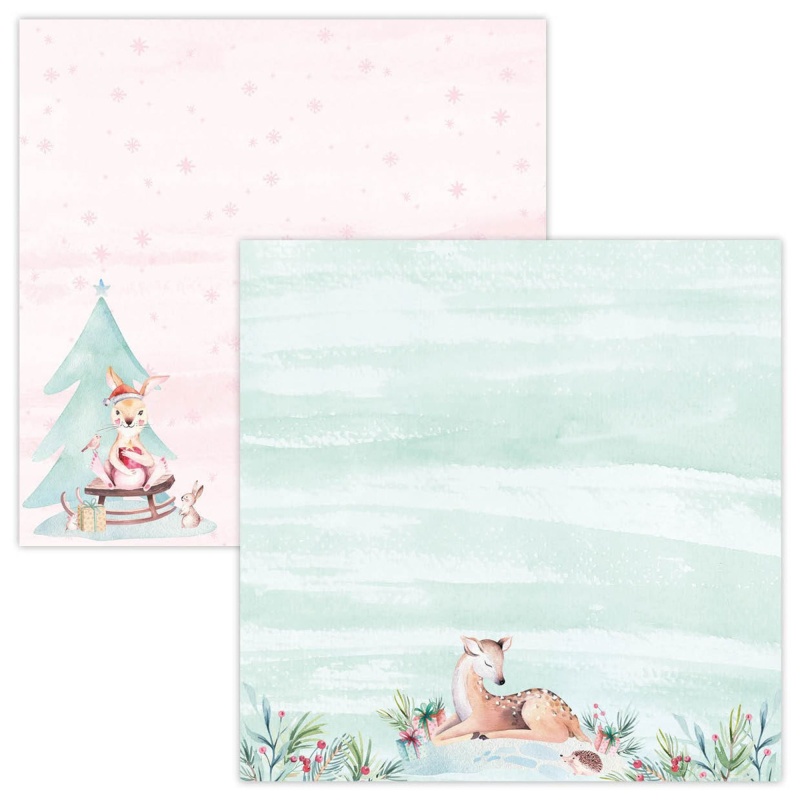 Sl Paperset Background Paper Ultimate Scrap Christmas Collection 304,8X304,8X3mm 12 Sh Nr.11