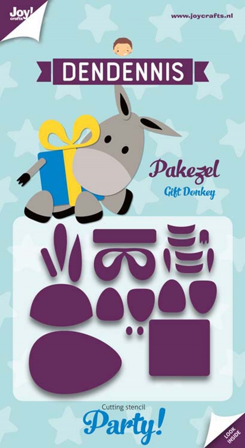Joy! Craft Die - Dendennis Party - Gift Donkey