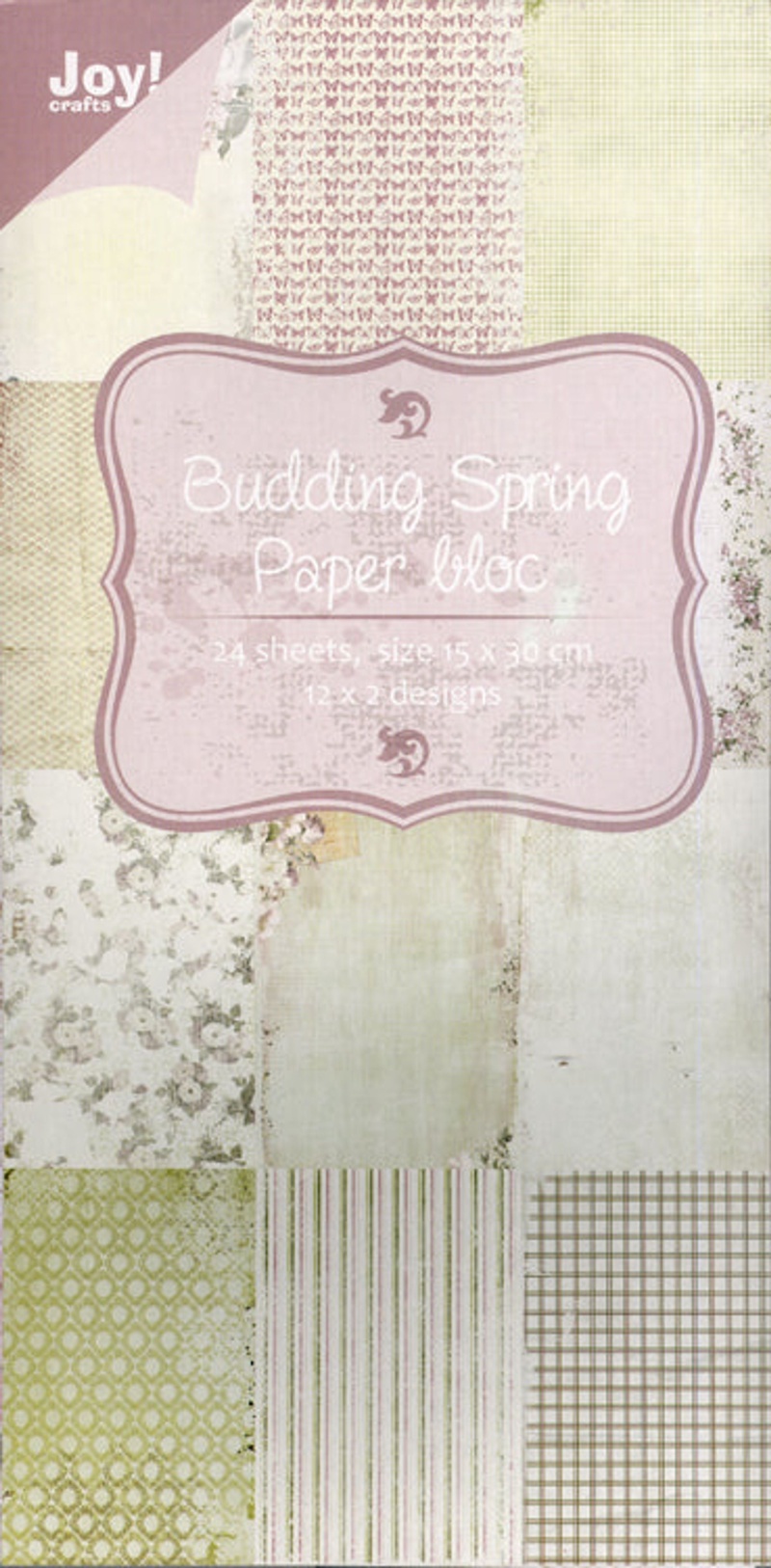 Joy! Crafts 6X12 Paper Bloc - Budding Spring